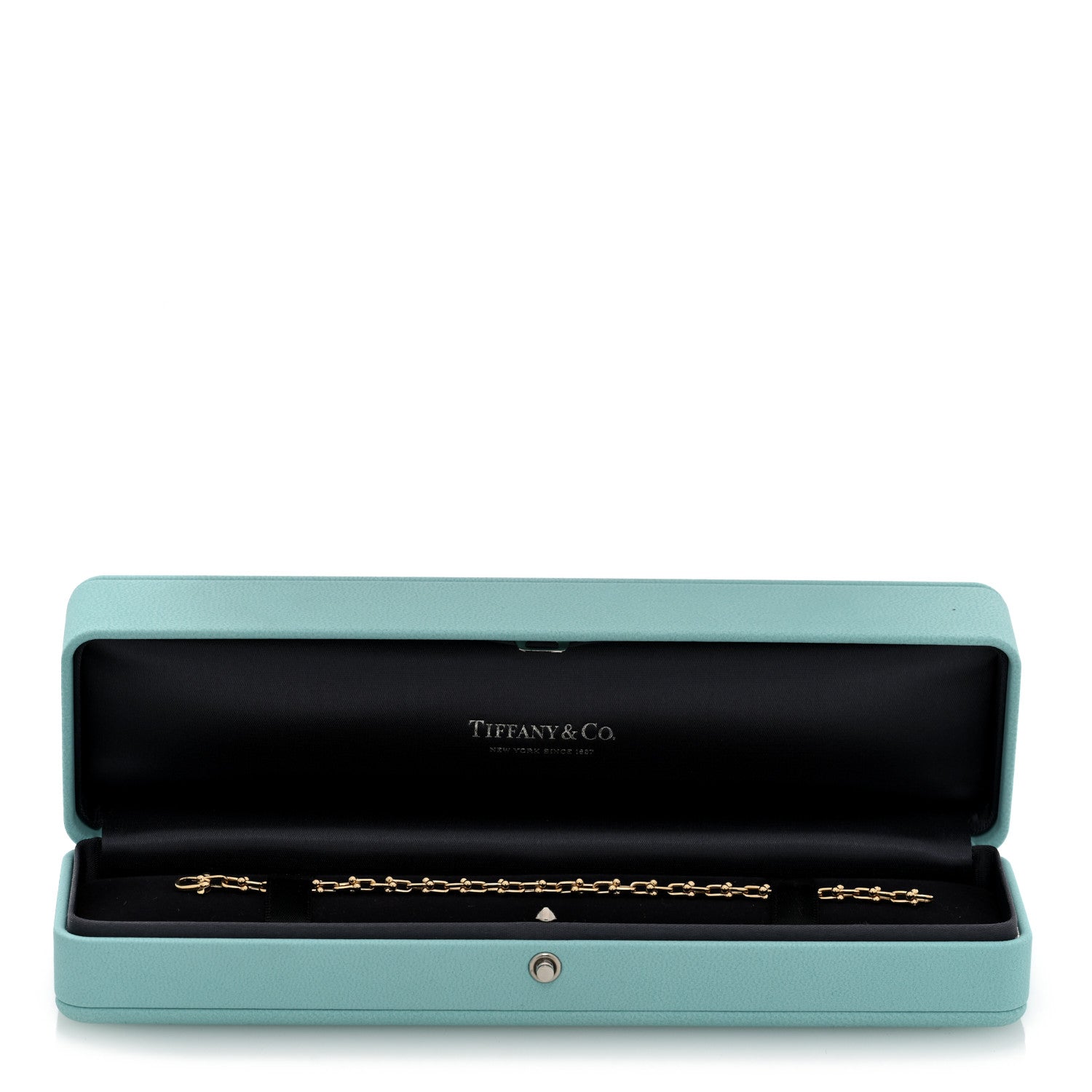 Tiffany 18K Yellow Gold Micro HardWear Link Bracelet 4 of 4