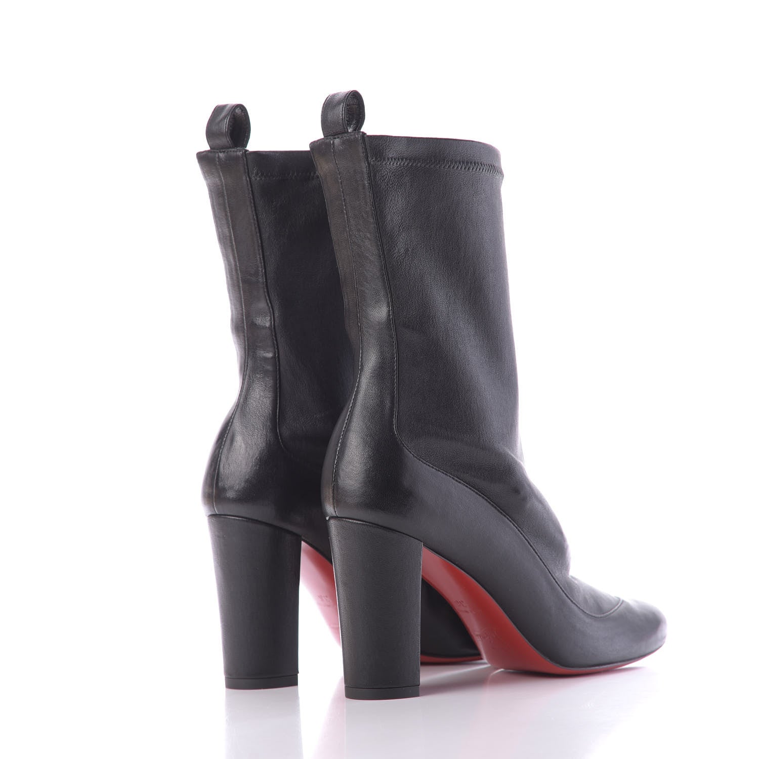 Christian Louboutin Nappa Stretch Gena 85 Bootie 36 Black 4 of 9