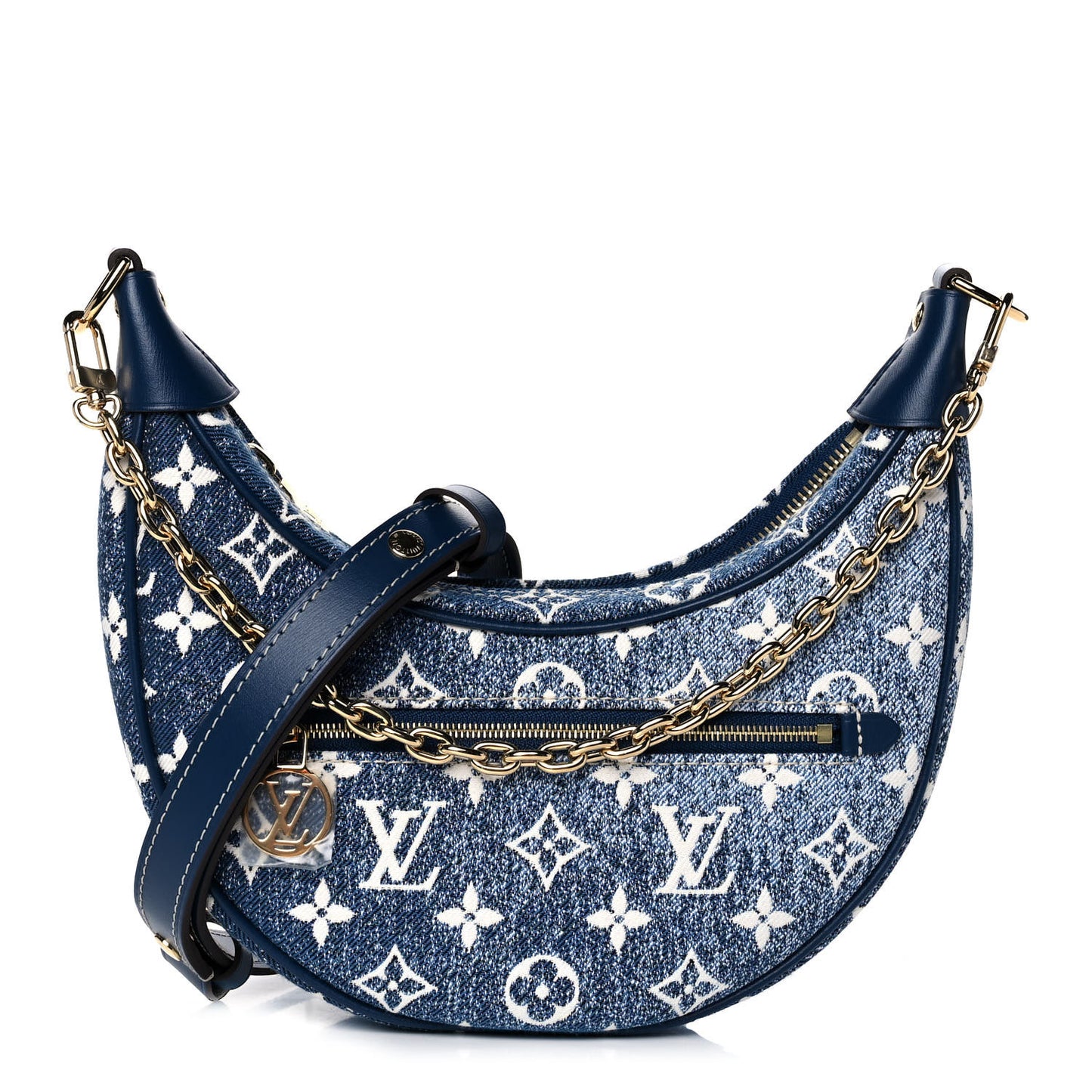 Monogram Jacquard Denim Loop Bleu