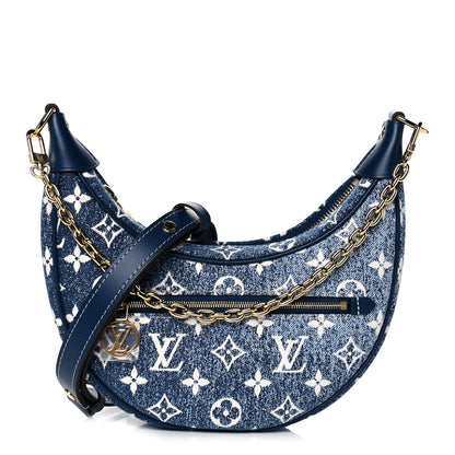 Louis Vuitton Monogram Jacquard Denim Loop Bleu 1 of 10