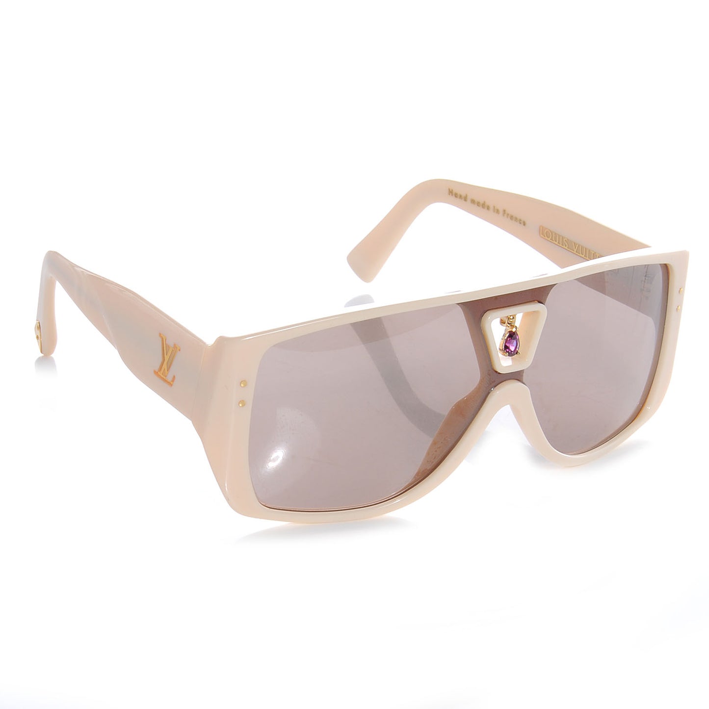 Acetate Amethyst Bindi Sunglasses Ivory