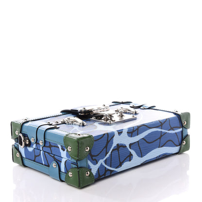Louis Vuitton Epi Petite Malle Aqua 3 of 8