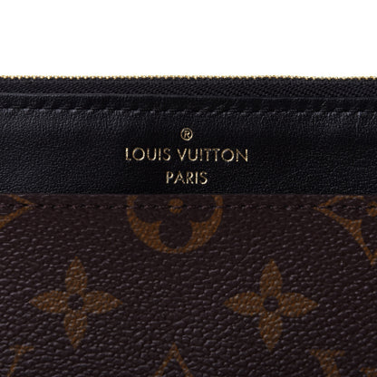 Louis Vuitton Monogram Slim Purse Black 4 of 4