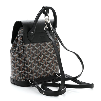 Goyard Goyardine Calfskin Mini Alpin Backpack Black 3 of 9