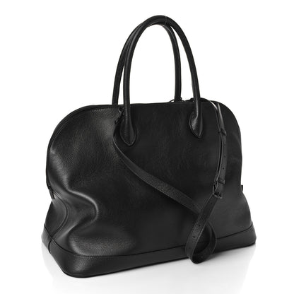 Balenciaga Calfskin LED Logo Large Projector Top Handle Black 2 of 13