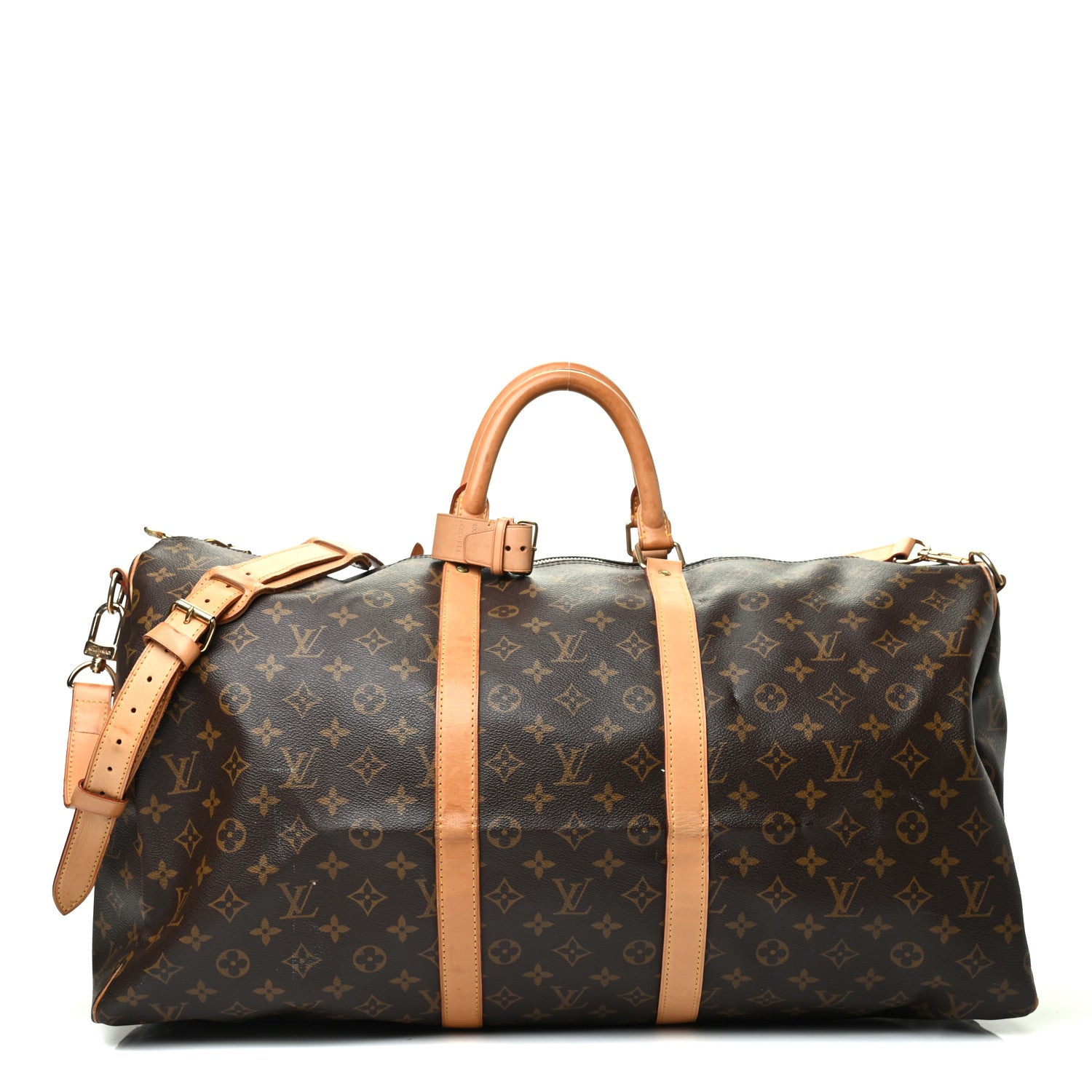 Louis Vuitton Monogram Keepall Bandouliere 55 1 of 12