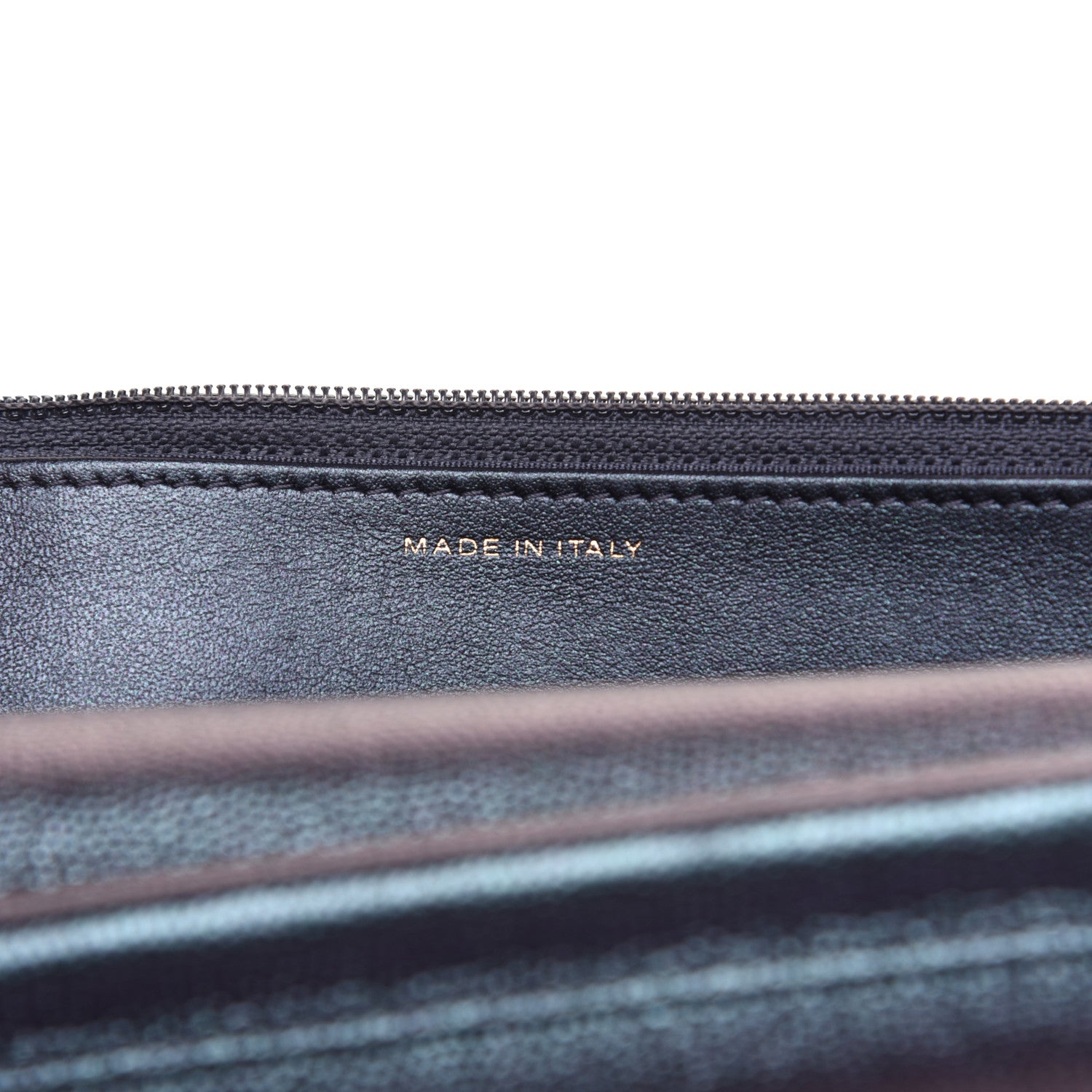 Chanel Iridescent Caviar Quilted Wallet On Chain WOC Black 15 of 29