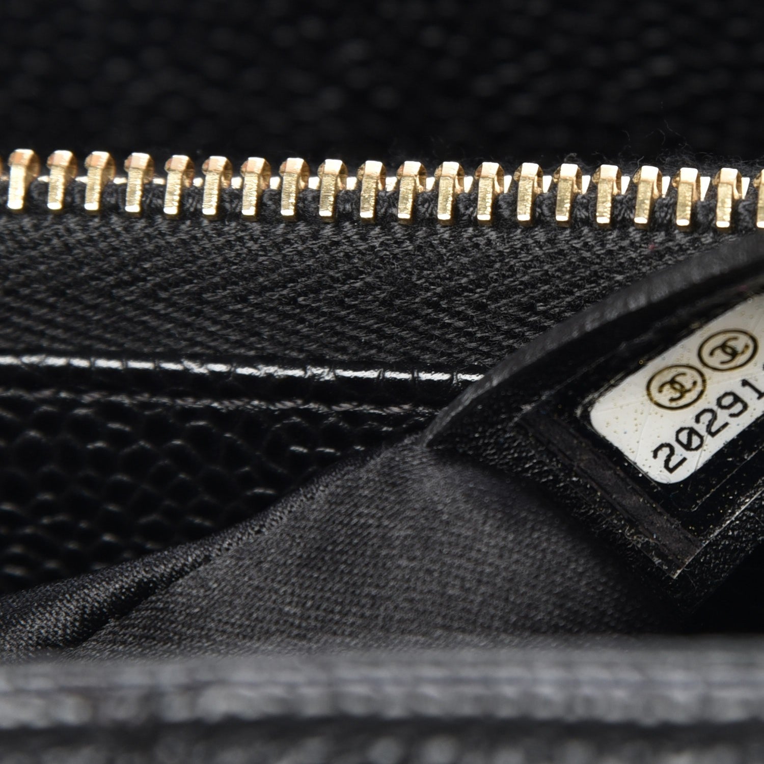 Chanel Caviar Quilted Grand Shopping Tote GST Black 7 of 7