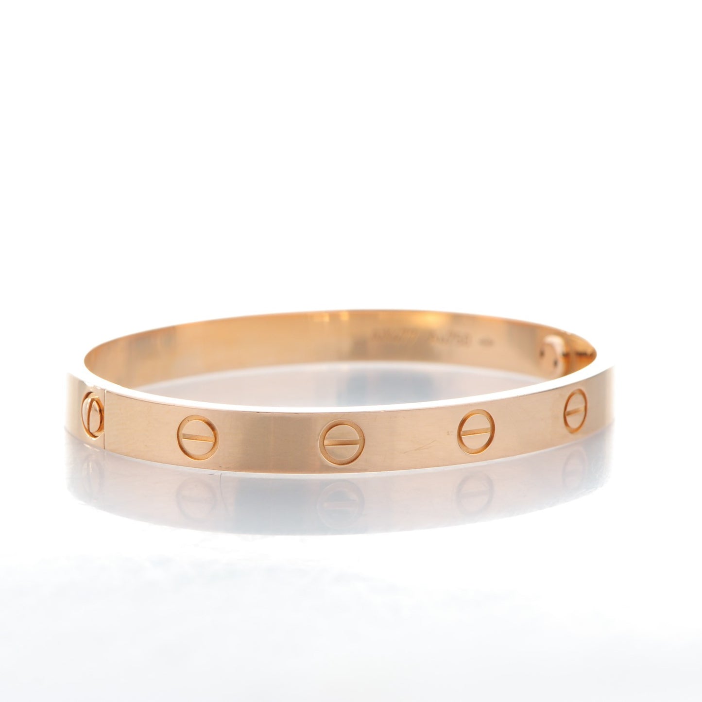 18K Pink Gold LOVE Bracelet 16