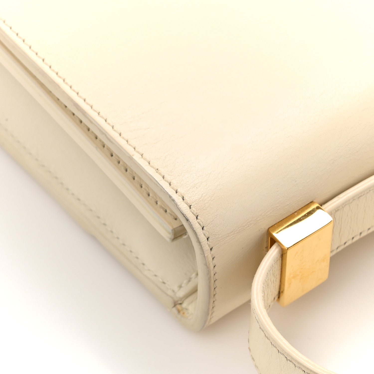 Christian Dior Box Calfskin 30 Montaigne Flap Bag Ivory 12 of 15