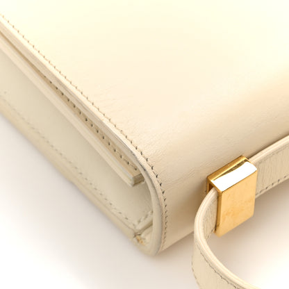 Christian Dior Box Calfskin 30 Montaigne Flap Bag Ivory 12 of 15
