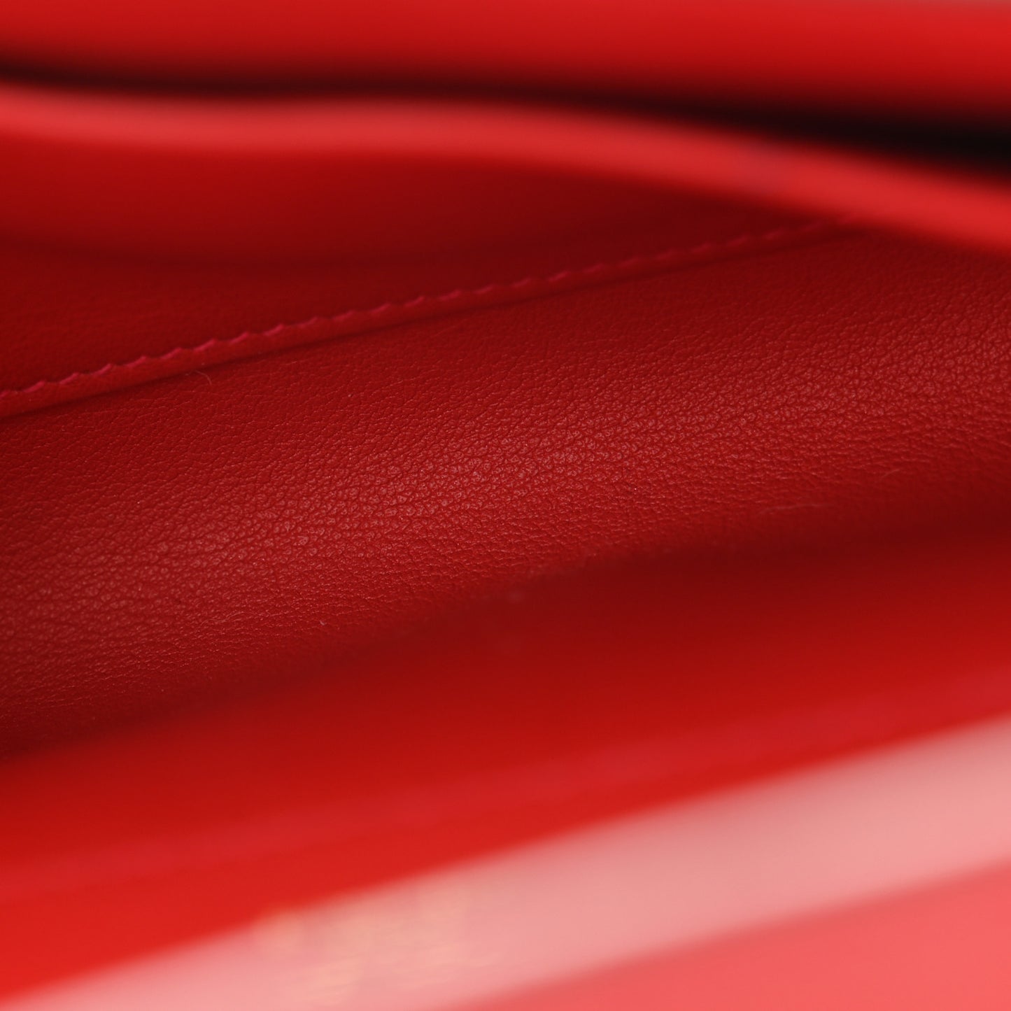 Swift Kelly Cut Clutch Pochette Vermillion