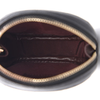 Chanel Caviar Quilted Zip Around Classic Coin Purse Black 5 of 9
