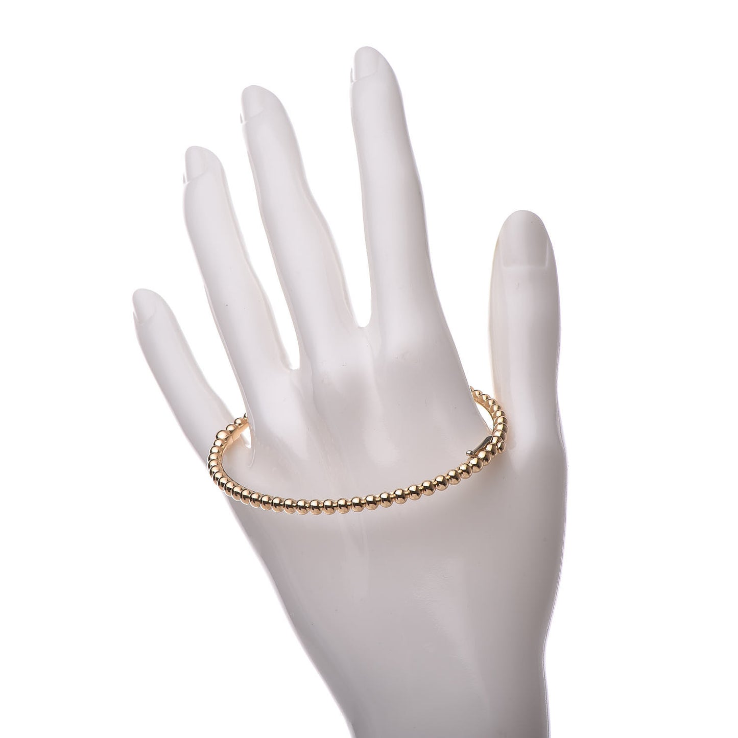 18K Yellow Gold Perlee Pearls of Gold Bracelet L