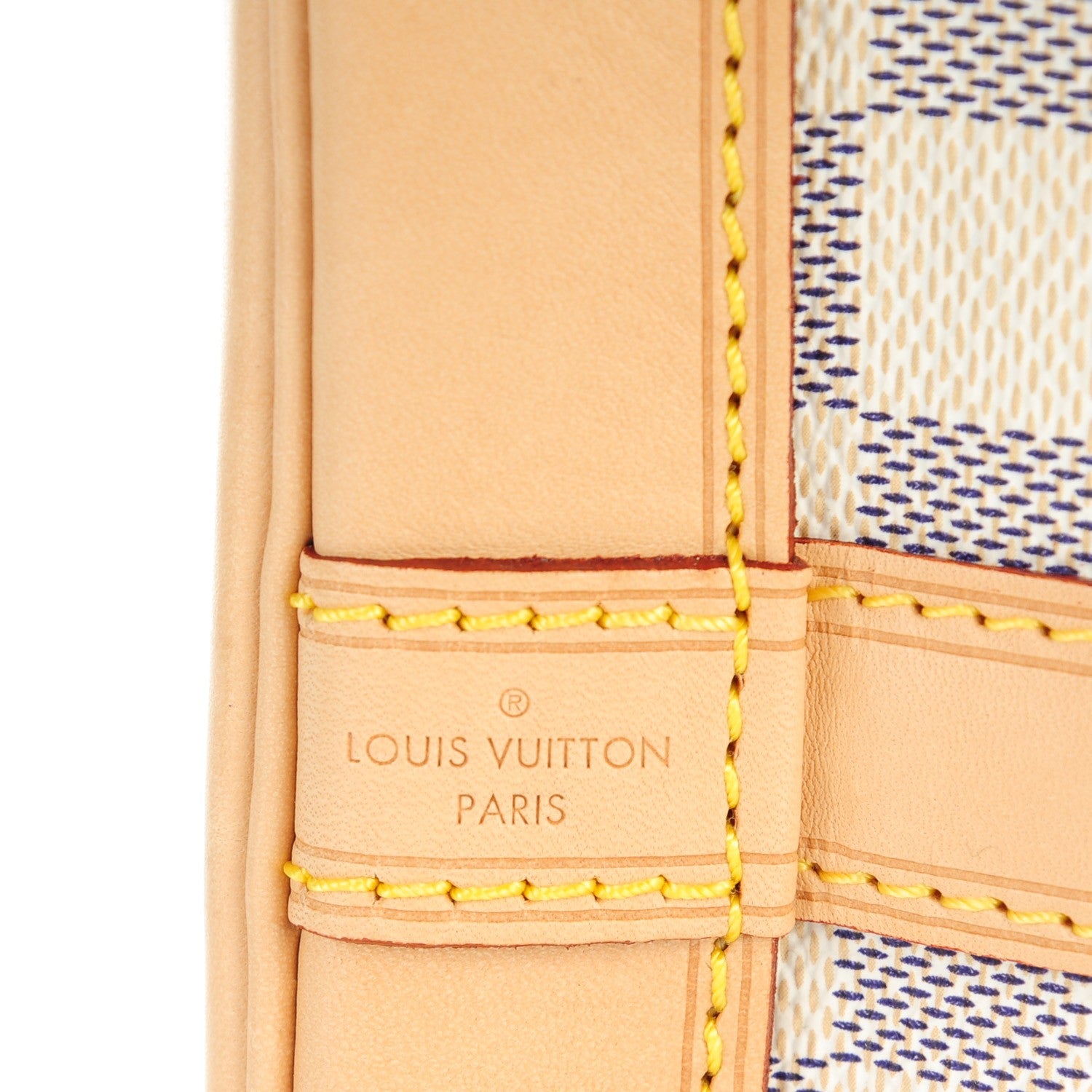 Louis Vuitton Damier Azur Noe BB 6 of 8