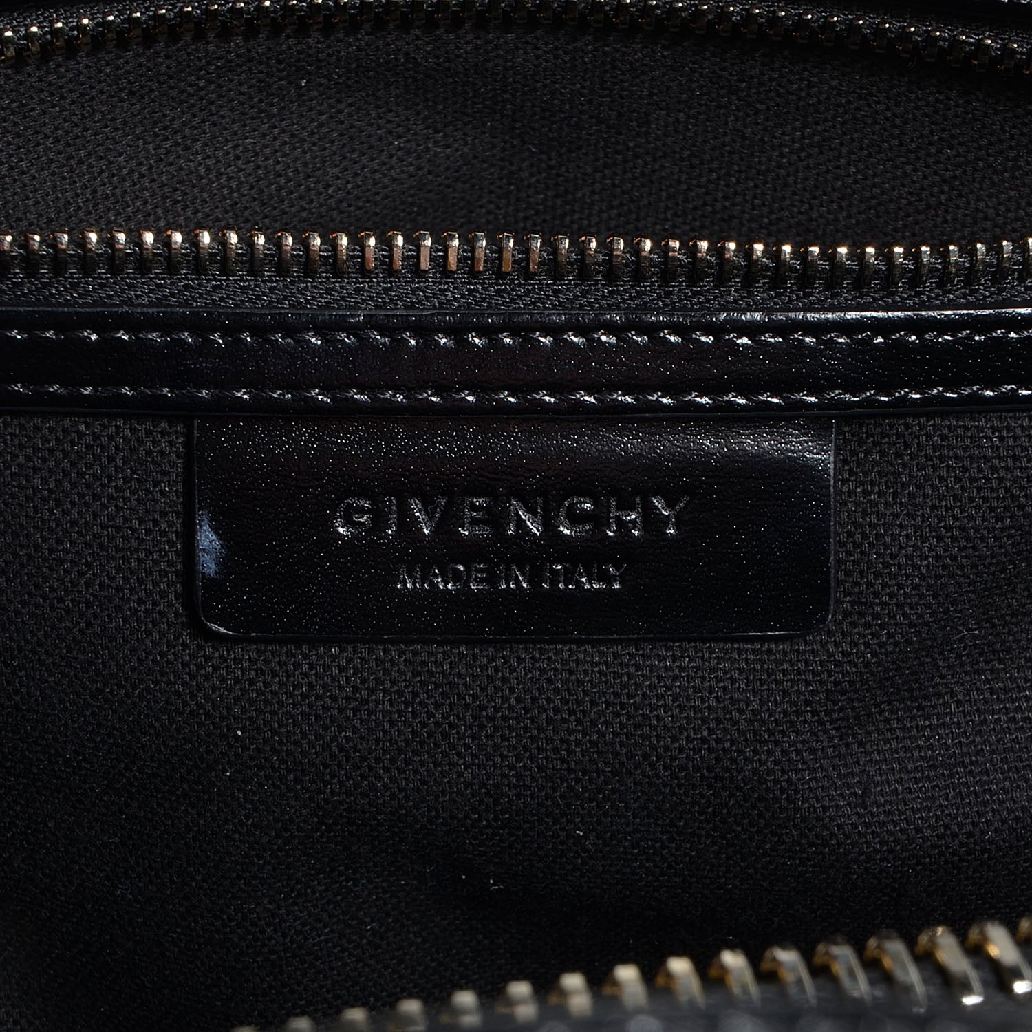 Givenchy Shiny Lord Calfskin Medium Antigona Black 7 of 11