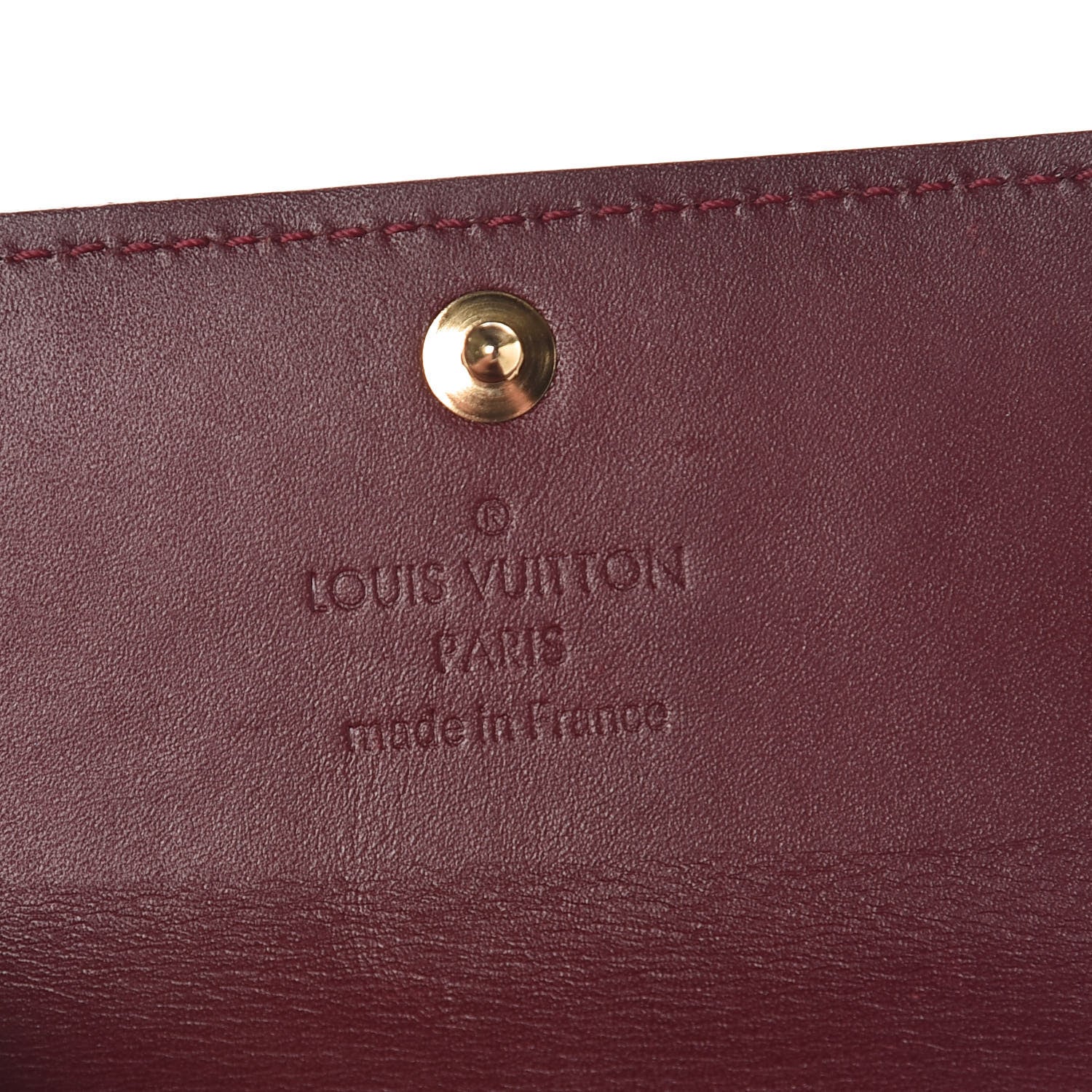 Louis Vuitton Vernis Multicles 4 Key Holder Rouge Fauviste 6 of 8