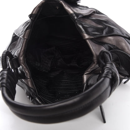 Prada Vitellino Mordo Hobo Grafite 5 of 11