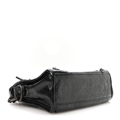 Balenciaga Agneau Arena Classic Hardware Le City Mini Black 4 of 11