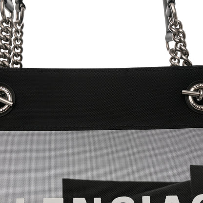 Balenciaga Mesh Medium Duty Free Tote Black 8 of 10