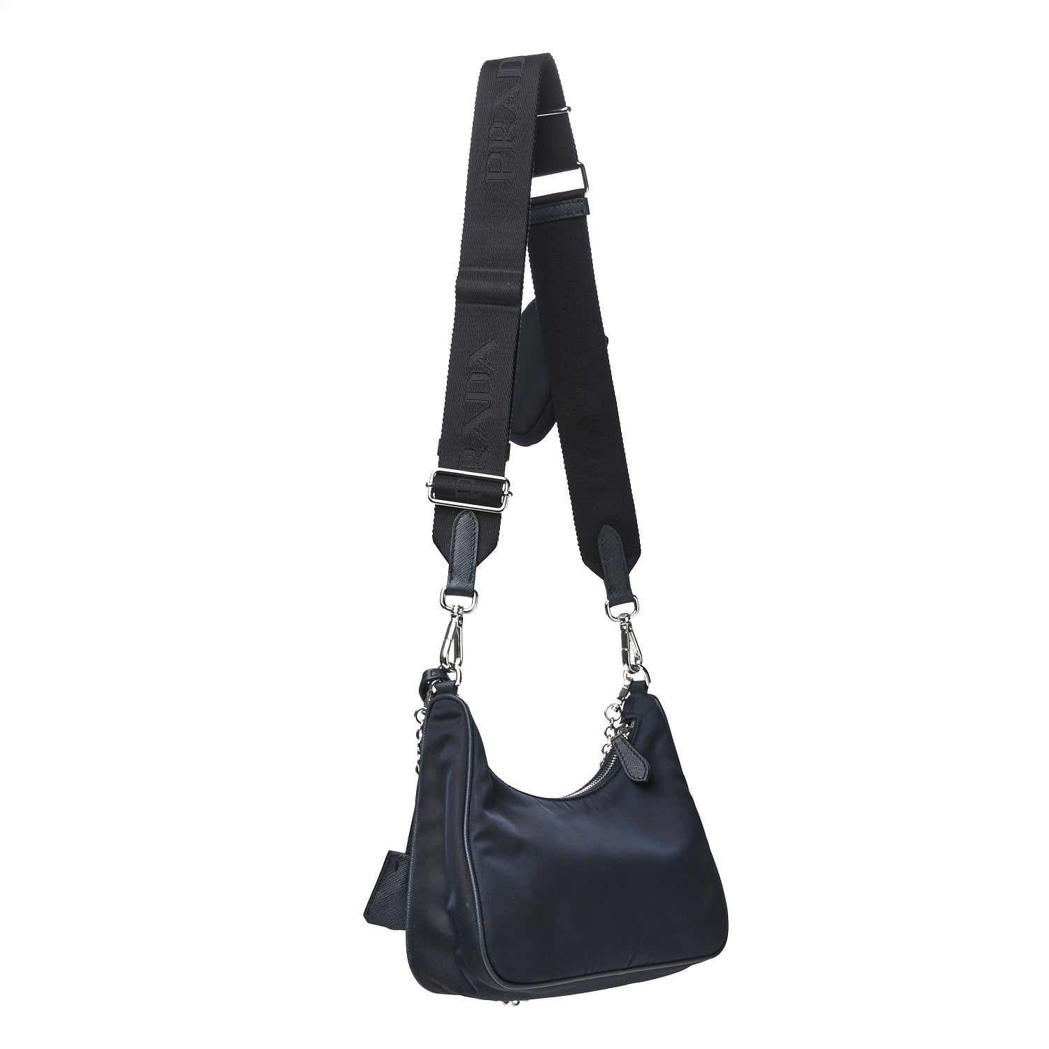 Prada Nylon Re-Edition 2005 Shoulder Bag Baltico 2 of 13