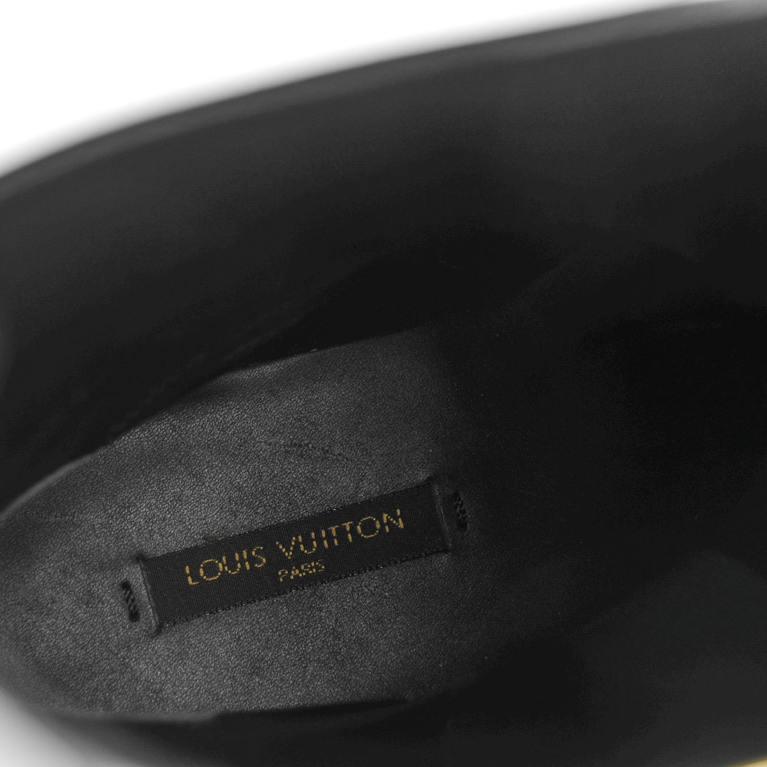 Louis Vuitton Heritage Flat High Boots 35.5 Black 7 of 9