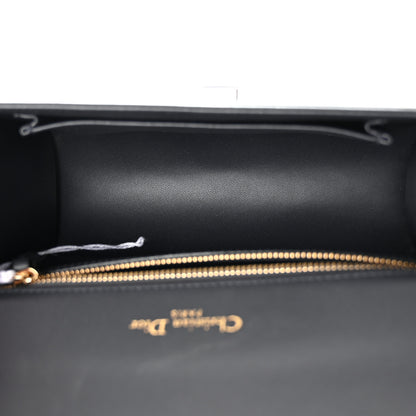 Christian Dior Metallic Patent Micro-Cannage Medium Diorama Flap Bag Silver 5 of 12