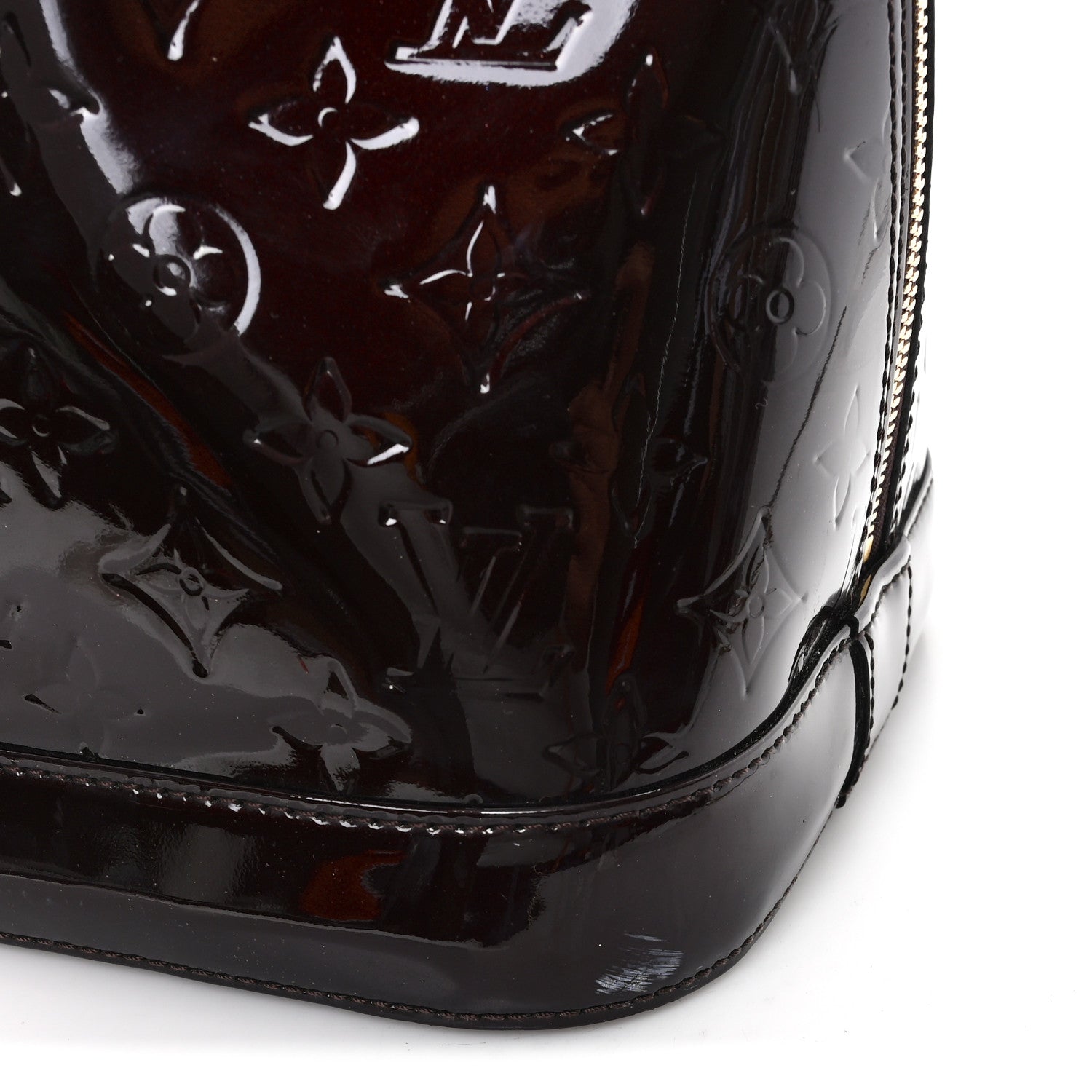 Louis Vuitton Vernis Alma GM Amarante 10 of 10