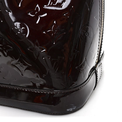 Louis Vuitton Vernis Alma GM Amarante 10 of 10