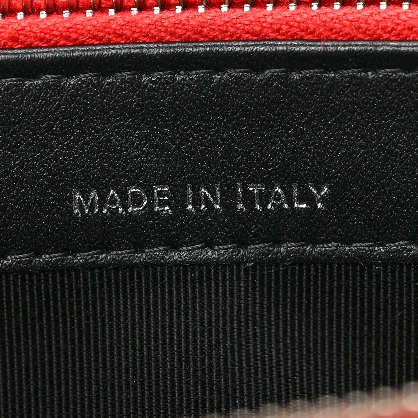 Patent Quilted Small Clutch With Chain Red Black