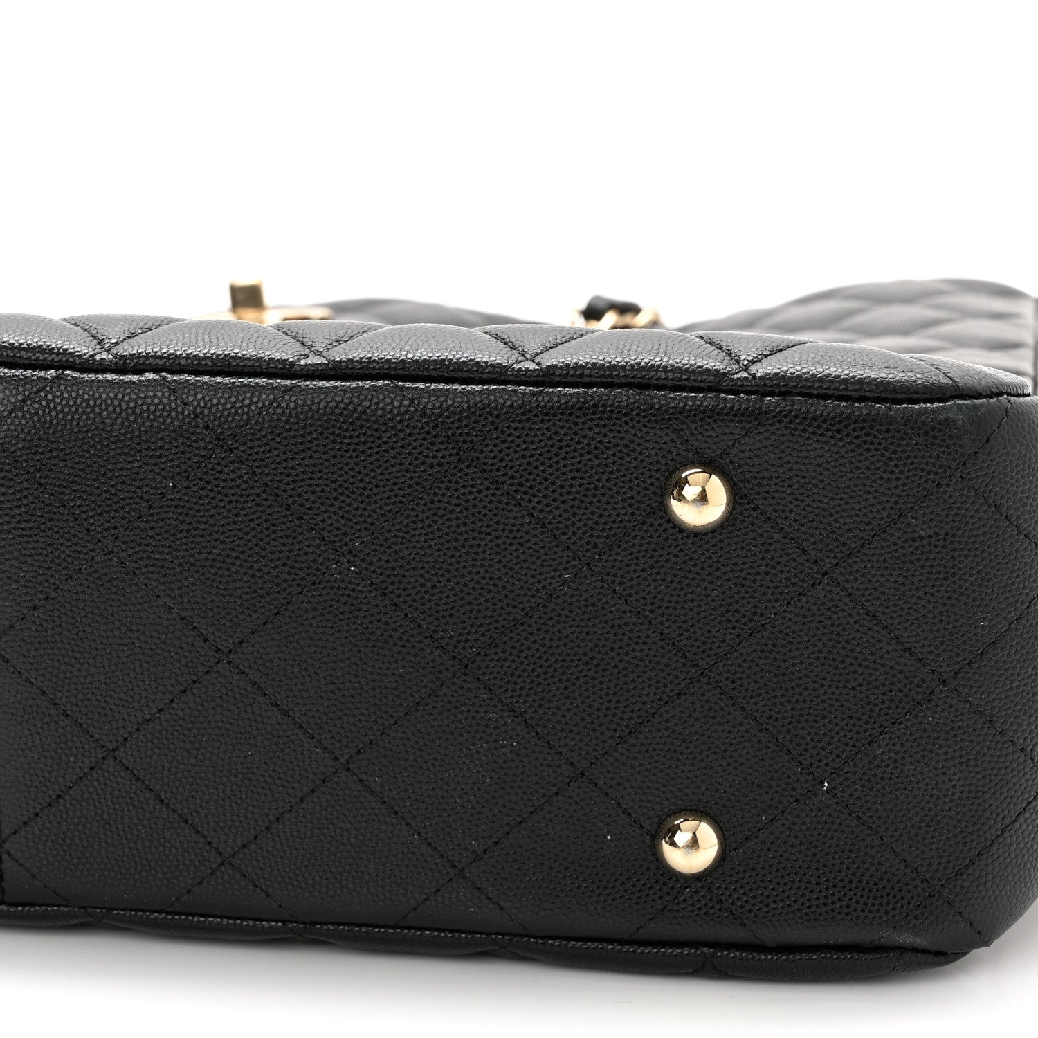 Chanel Caviar Quilted Large Shopping Tote Black 5 of 10
