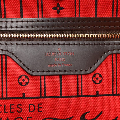 Louis Vuitton Damier Ebene Neverfull MM 6 of 10
