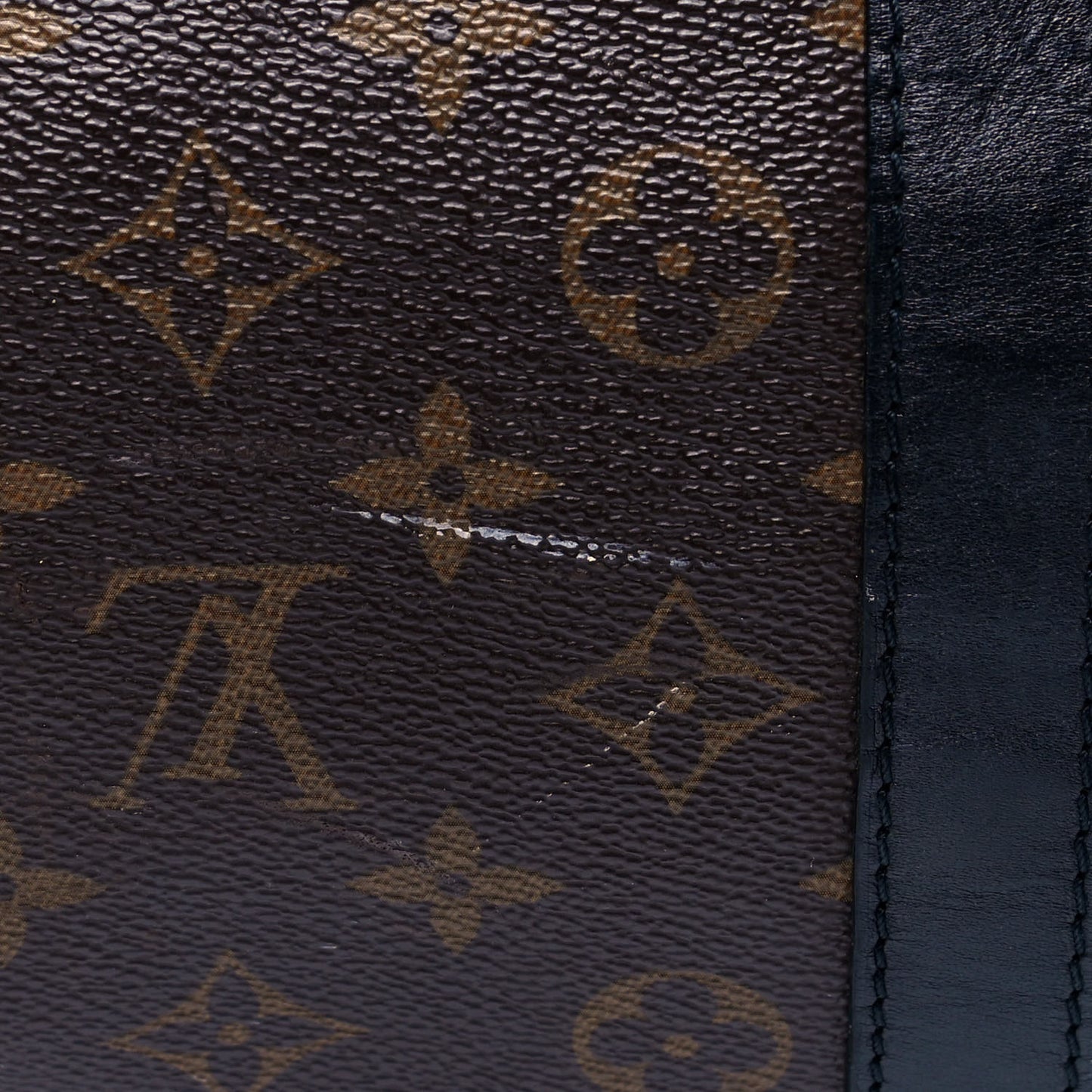 Monogram Macassar Keepall Bandouliere 55