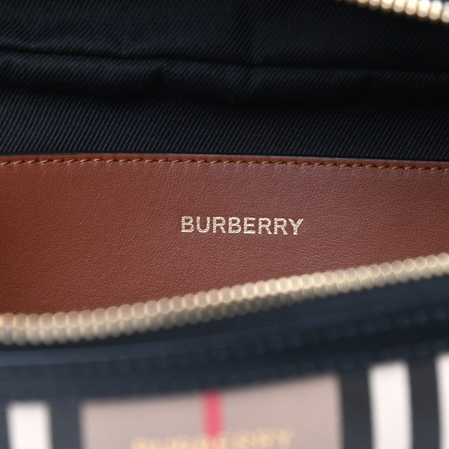 Burberry E-Canvas Icon Stripe Sonny Bum Bag Archive Beige 6 of 9