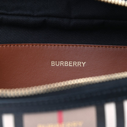 Burberry E-Canvas Icon Stripe Sonny Bum Bag Archive Beige 6 of 9