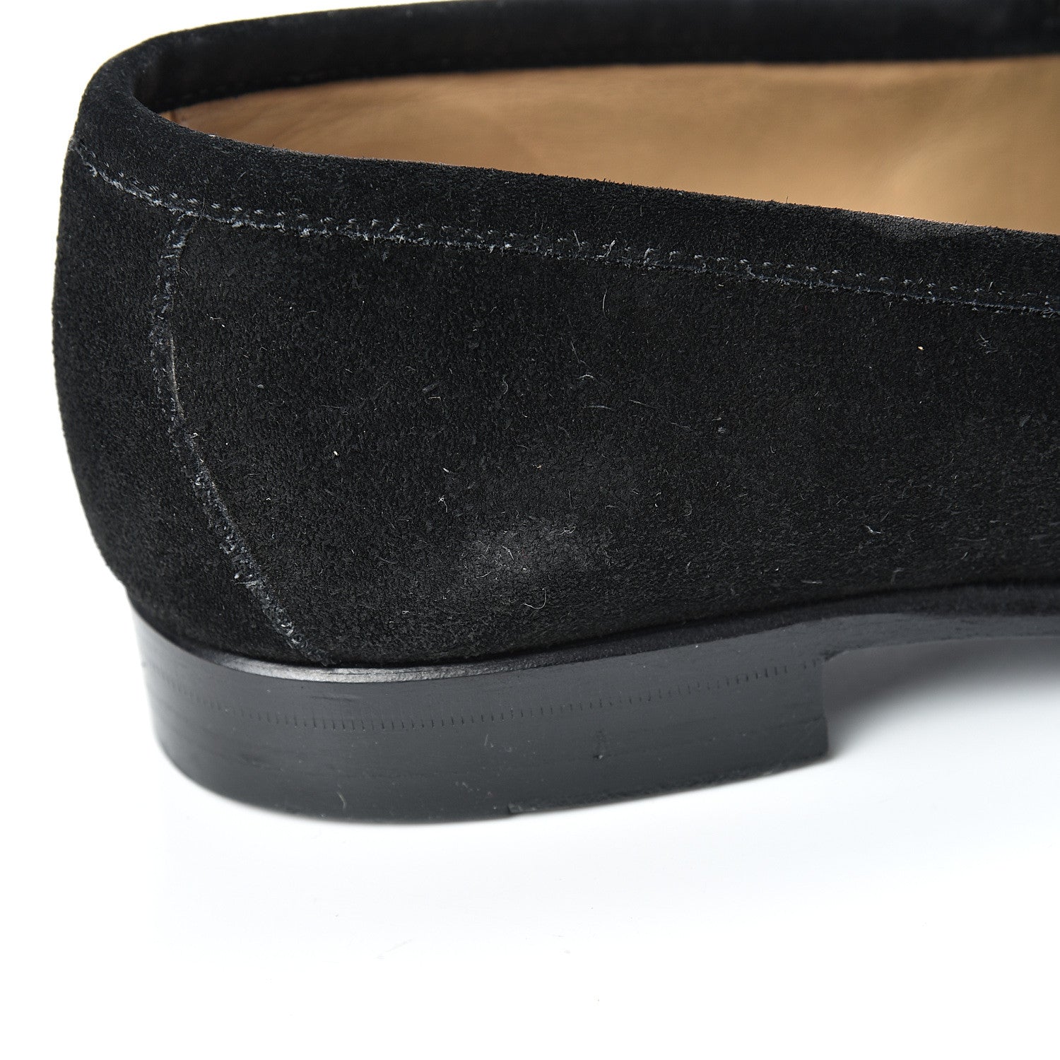 Gucci Suede Mens Horsebit Moccasin Loafers 11 Black 17 of 18