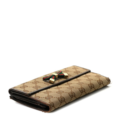 Gucci Monogram Princy Continental Wallet Brown 4 of 12