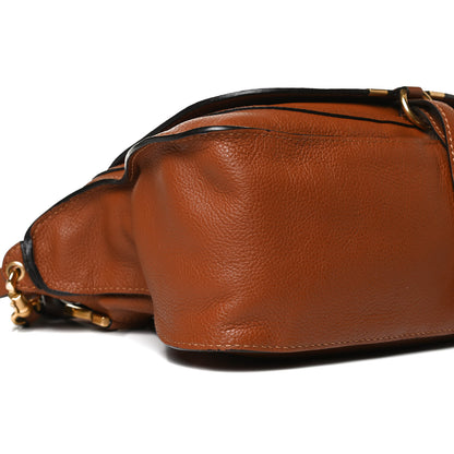 Chloe Calfskin Medium Marcie Satchel Tan 9 of 15