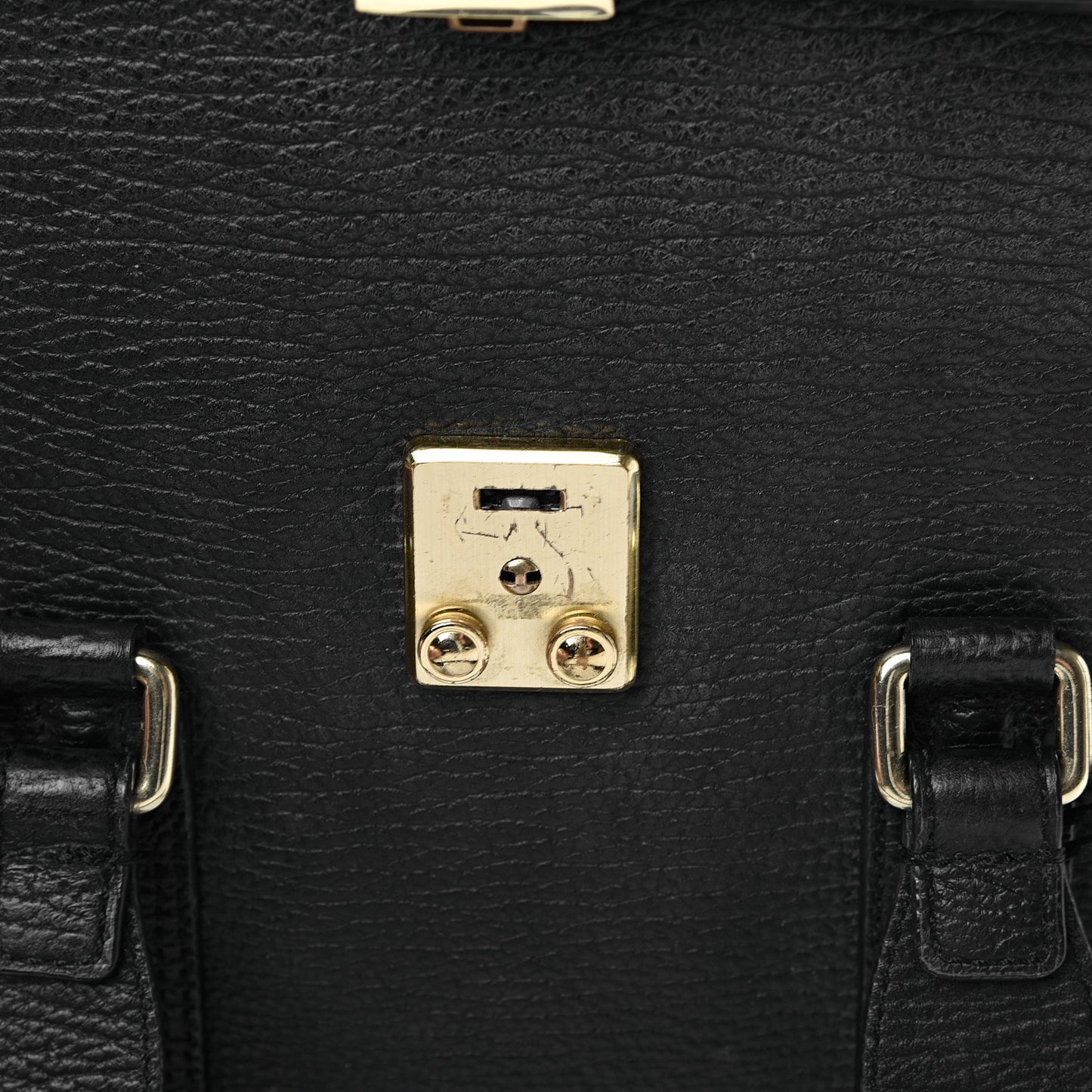 3.1 Textured Calfskin Medium Pashli Satchel Black