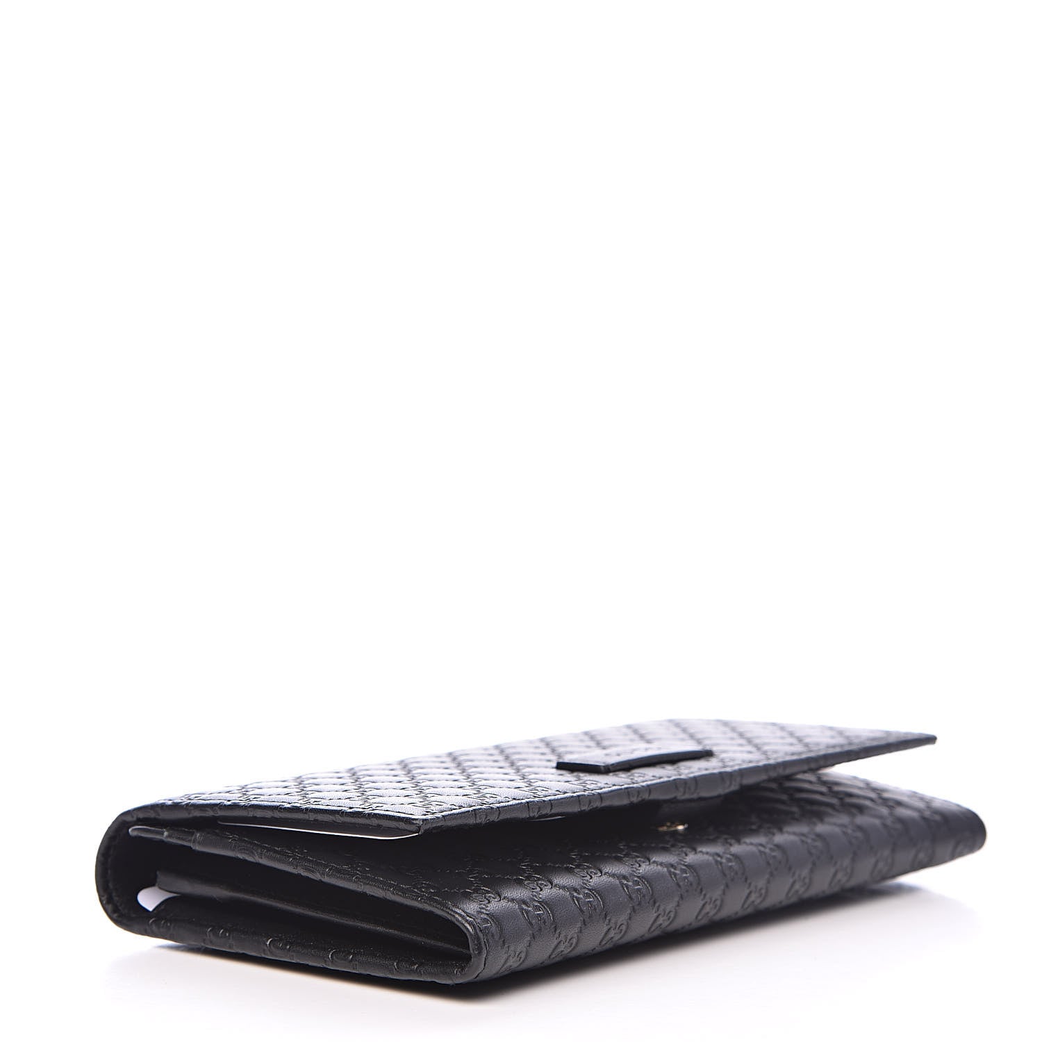 Gucci Soft Microguccissima Continental Wallet Black 4 of 9