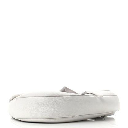 Christian Dior Grained Calfskin Kim Jones Saddle Bag White 3 of 4