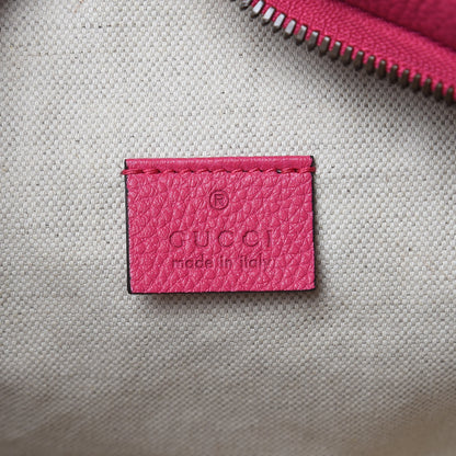 Gucci Grained Calfskin Logo Belt Bag Pink 6 of 10
