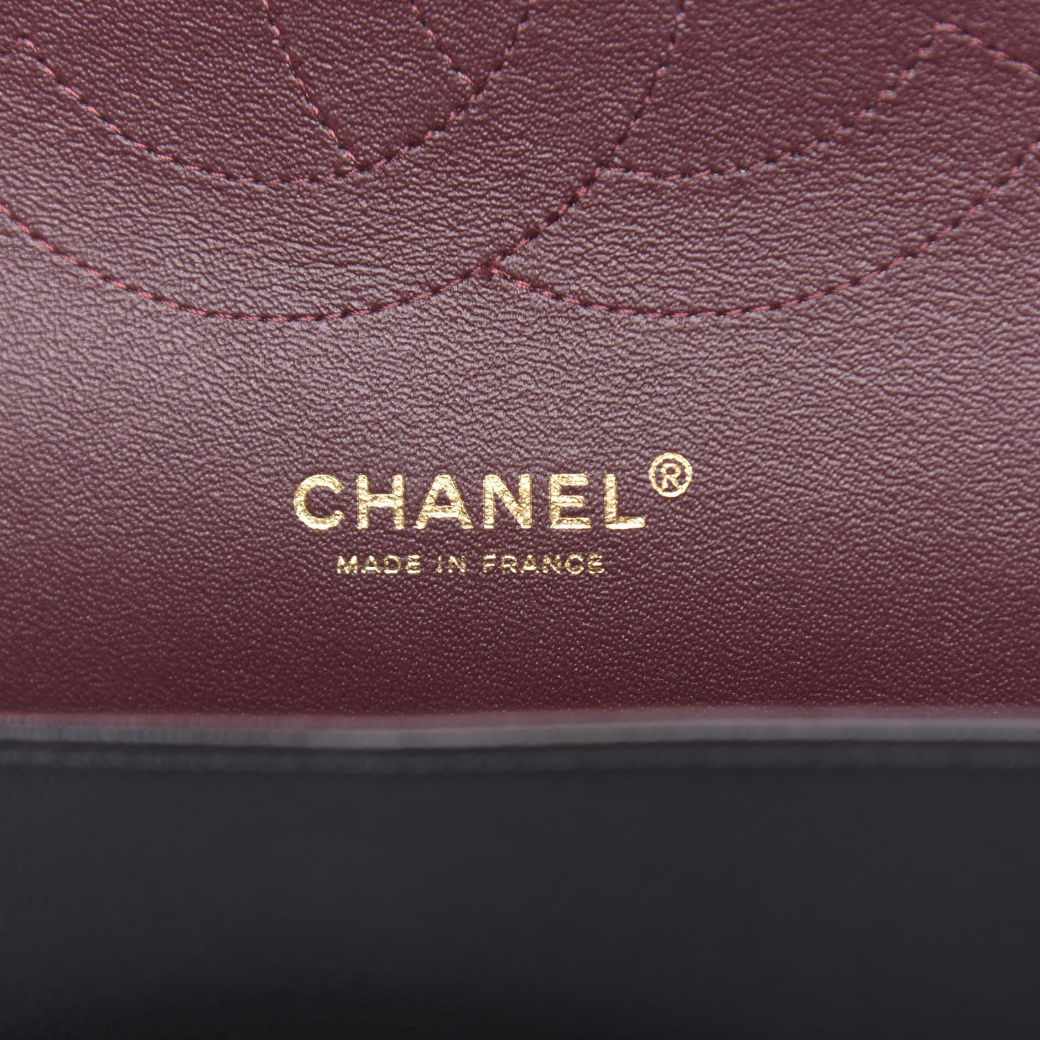 Chanel Lambskin Quilted Jumbo Double Flap Black 6 of 13