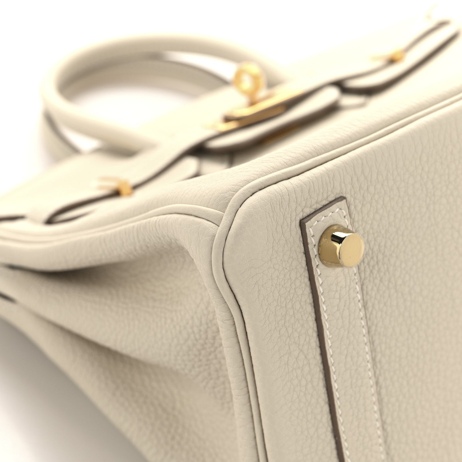 Hermes Togo Birkin 25 Craie 9 of 13