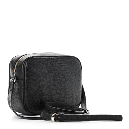 Gucci Pebbled Calfskin Small Soho Disco Bag Black 4 of 17