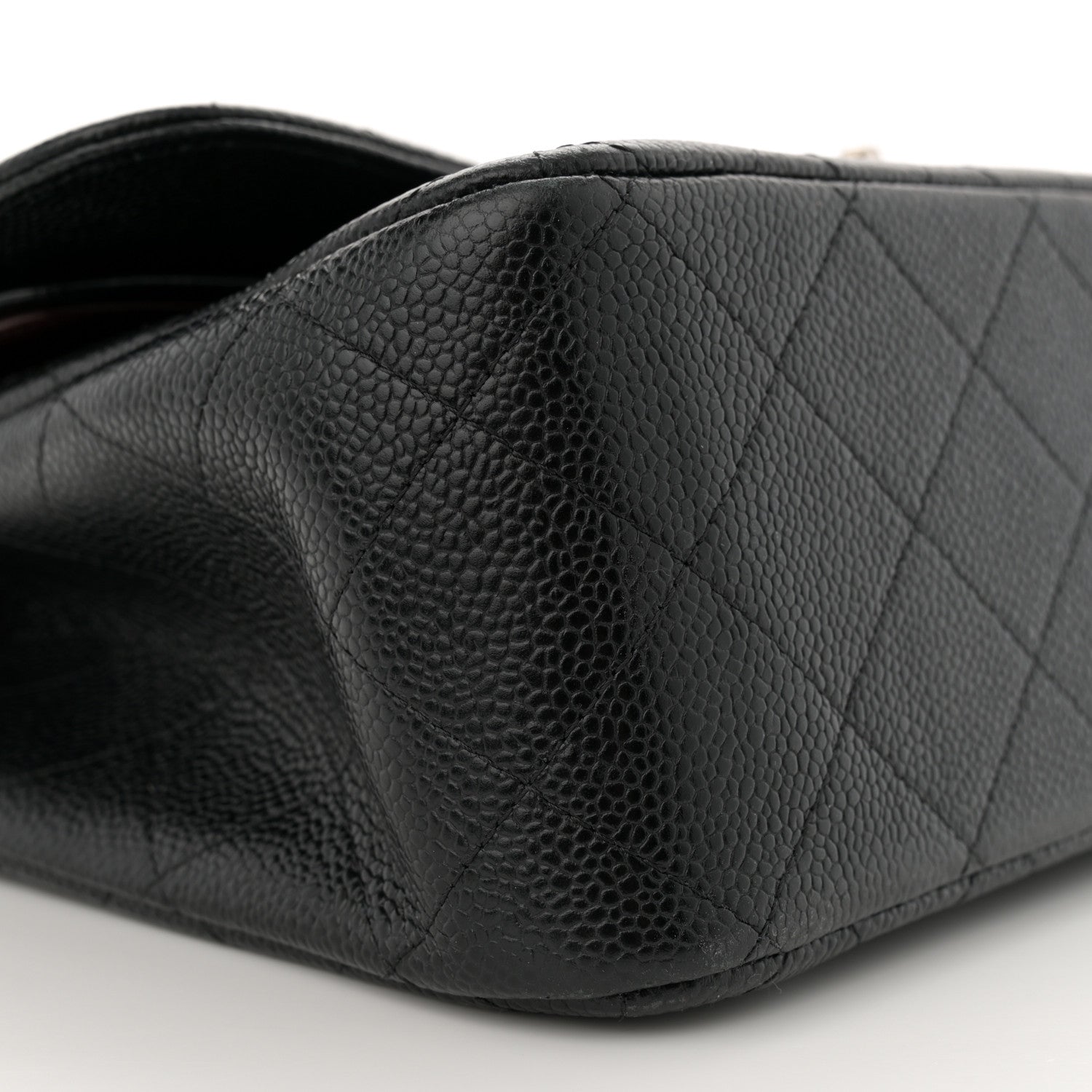 Chanel Caviar Quilted Jumbo Double Flap Black 9 of 14