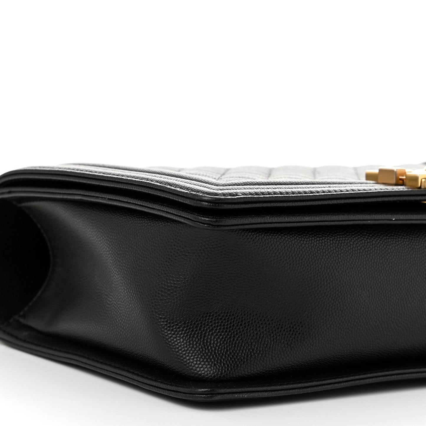 Caviar Quilted New Medium Boy Flap Black