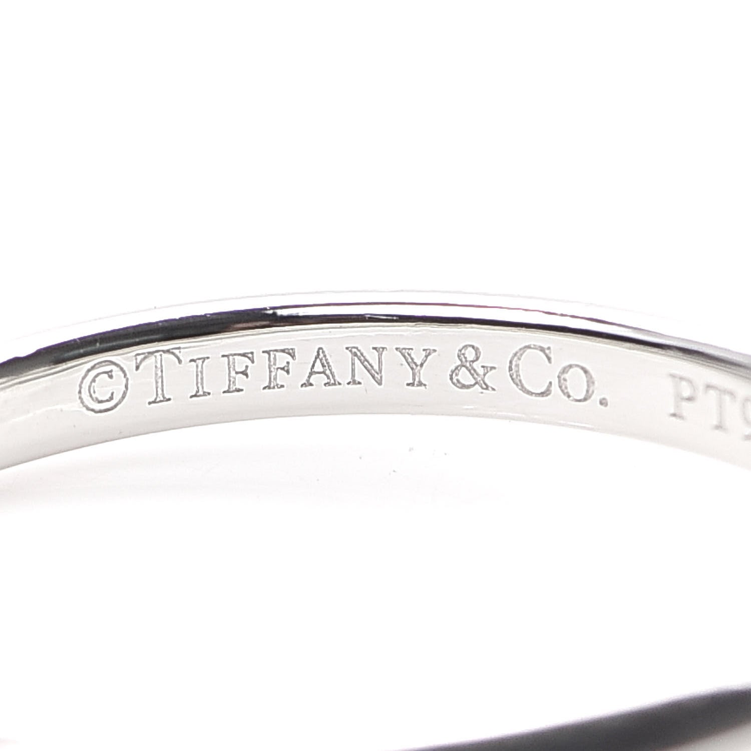 Tiffany Platinum Diamond .34ct Solitaire Engagement Ring 49 4.75 4 of 6