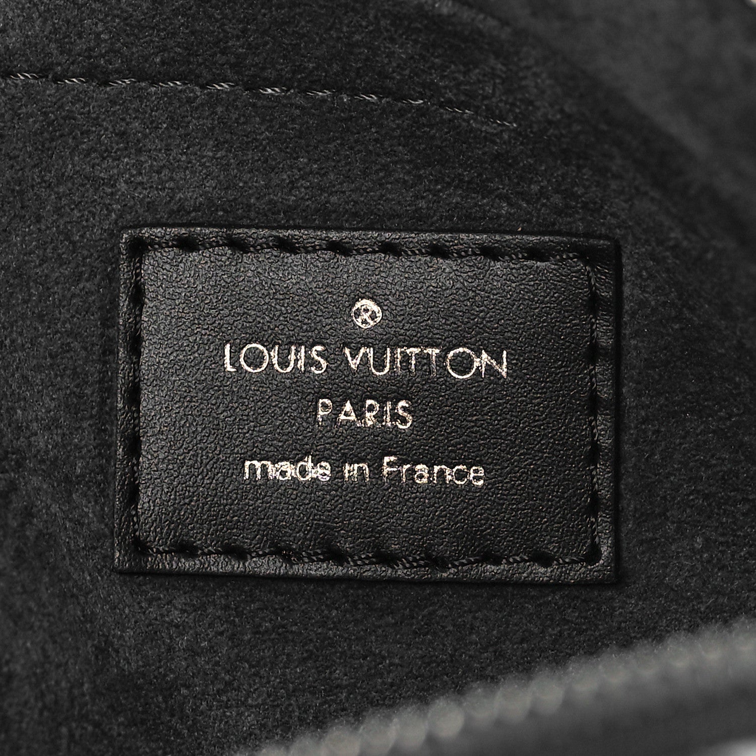 Louis Vuitton Denim Monogram Jacquard Neverfull MM GM Pochette Gray 6 of 8
