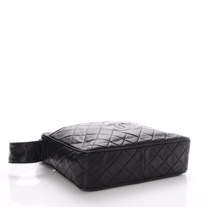 Chanel Lambskin Quilted Tassel Camera Case Black 4 of 7
